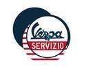 Vespa Wanduhr "VESPA SERVIZIO" 40x30