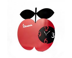Vespa Wanduhr Apfel