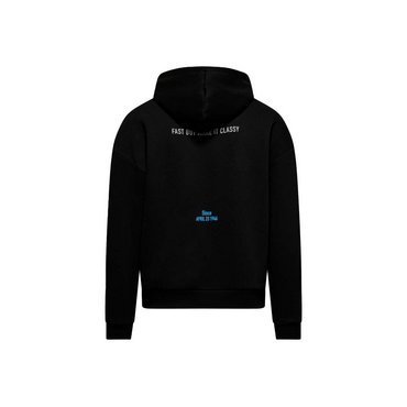 Hoodie Vespa Dec Jet Black 