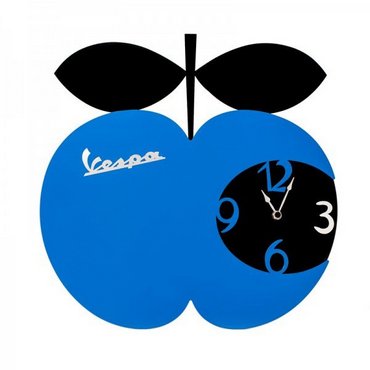 Vespa Wanduhr Apfel 